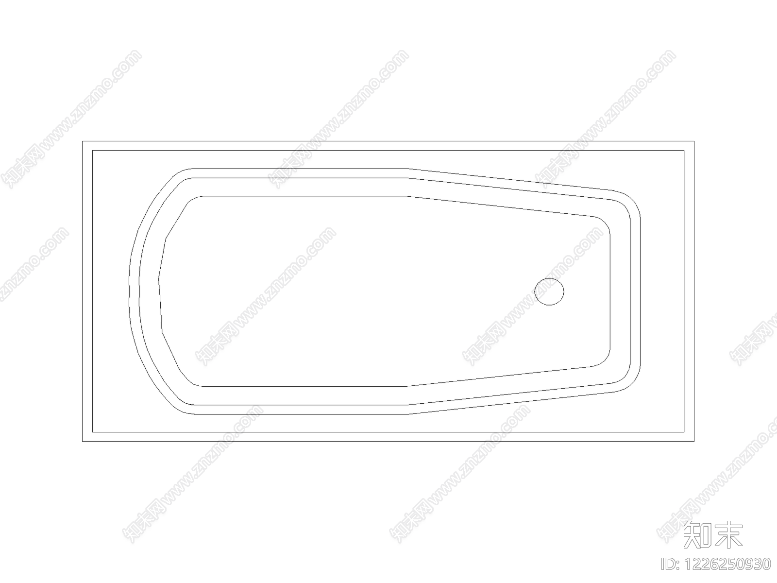 卫浴设施cad施工图下载【ID:1226250930】