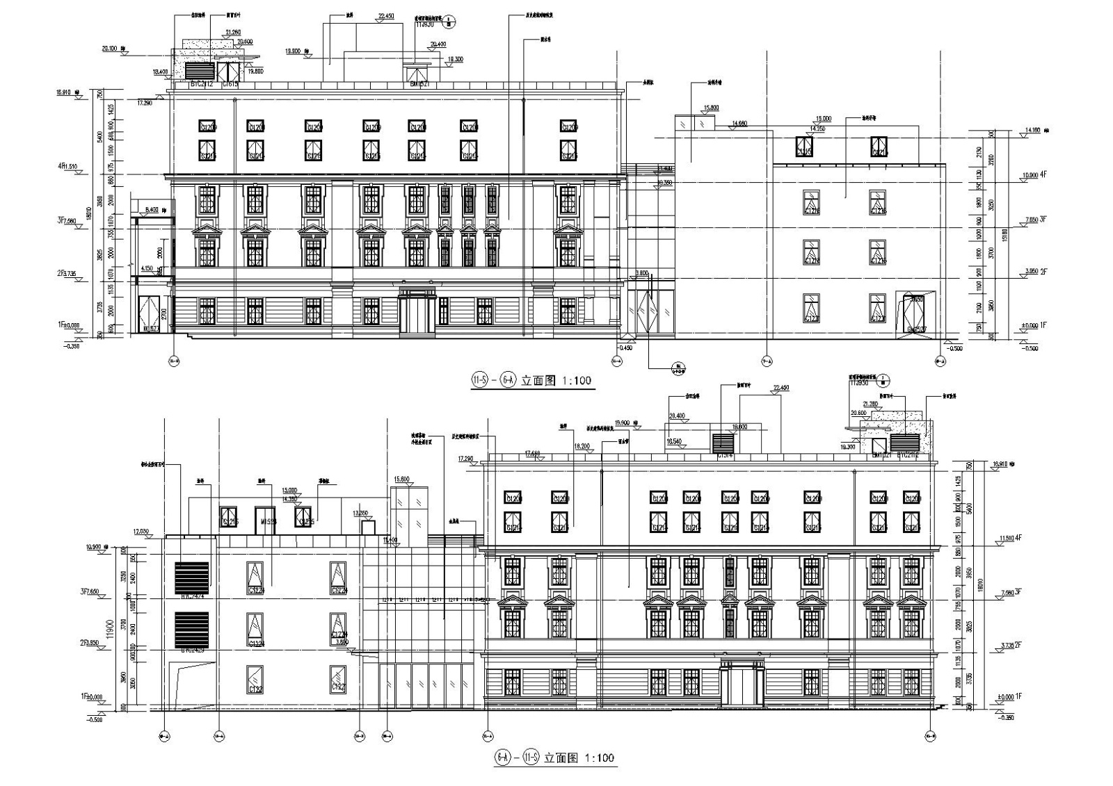 [上海]Wework威海路联合办公空间全套工程cad施工图下载【ID:160706120】