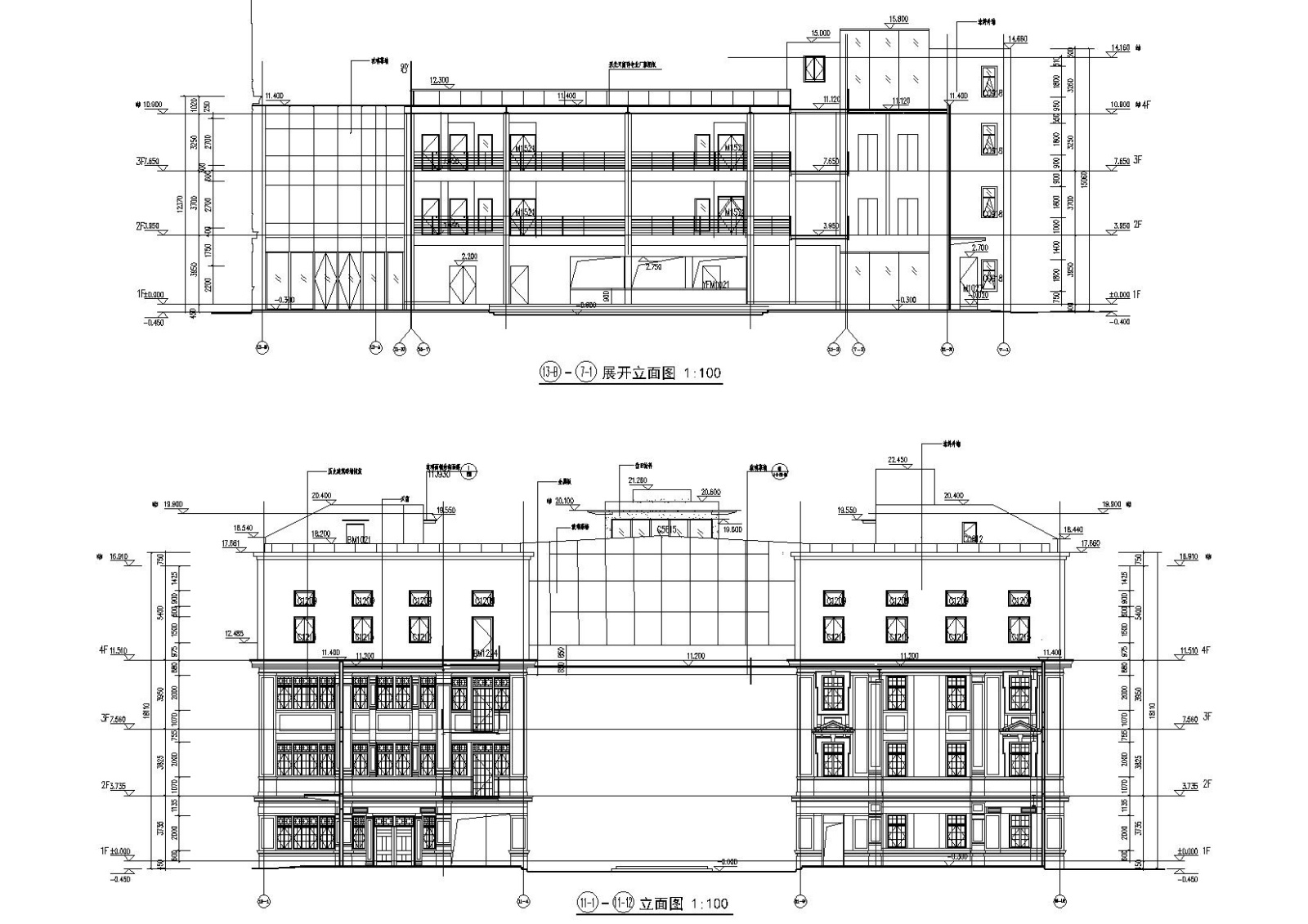 [上海]Wework威海路联合办公空间全套工程cad施工图下载【ID:160706120】