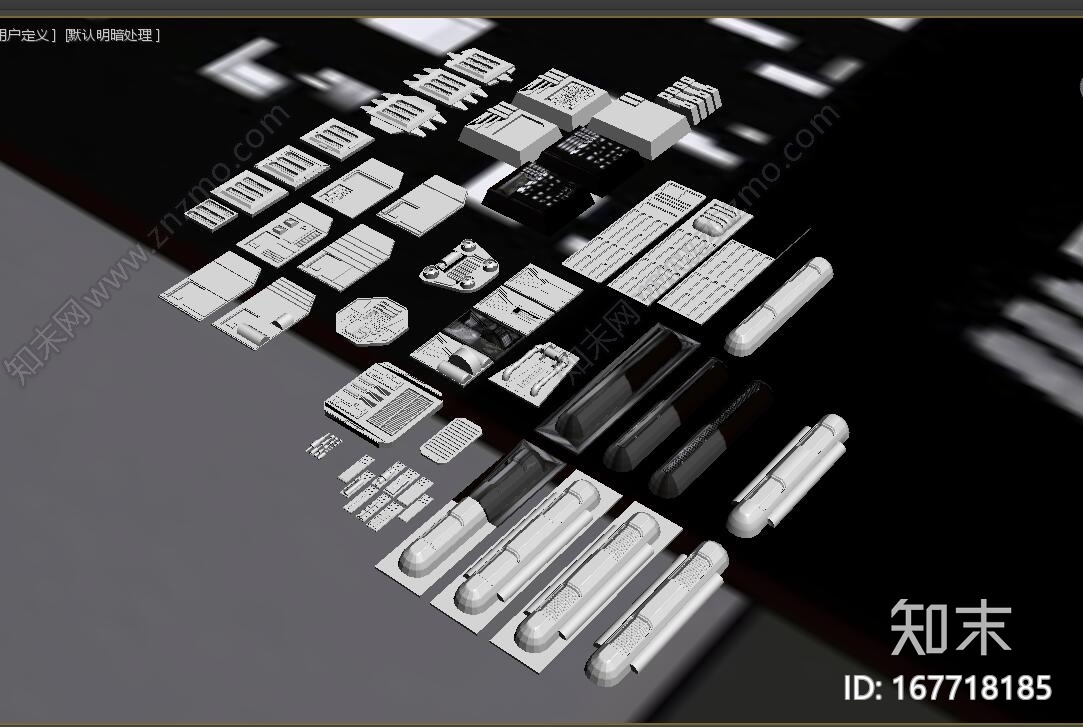 绝对好的机械场景零件（申精）CG模型下载【ID:167718185】