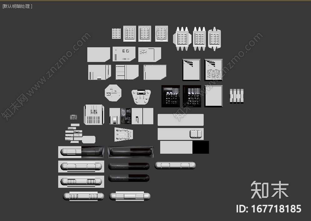 绝对好的机械场景零件（申精）CG模型下载【ID:167718185】