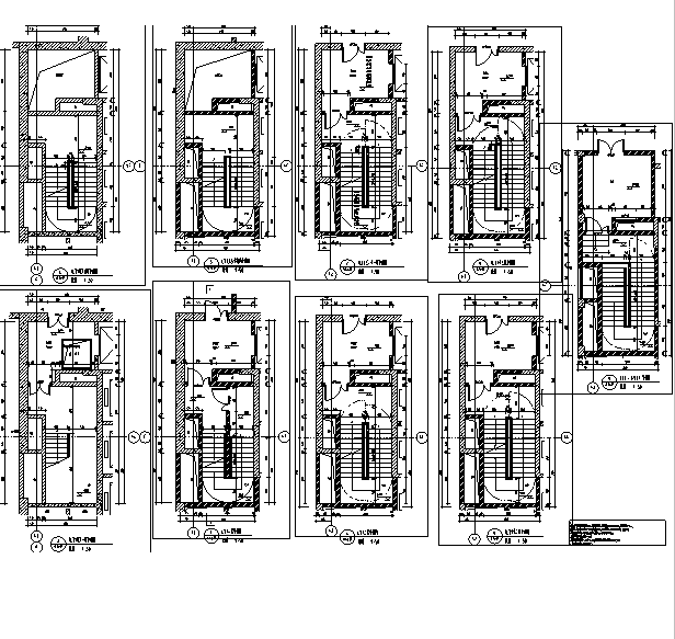 [上海]13栋高层框剪结构住宅建筑全专业施工图(16年审...施工图下载【ID:149776109】