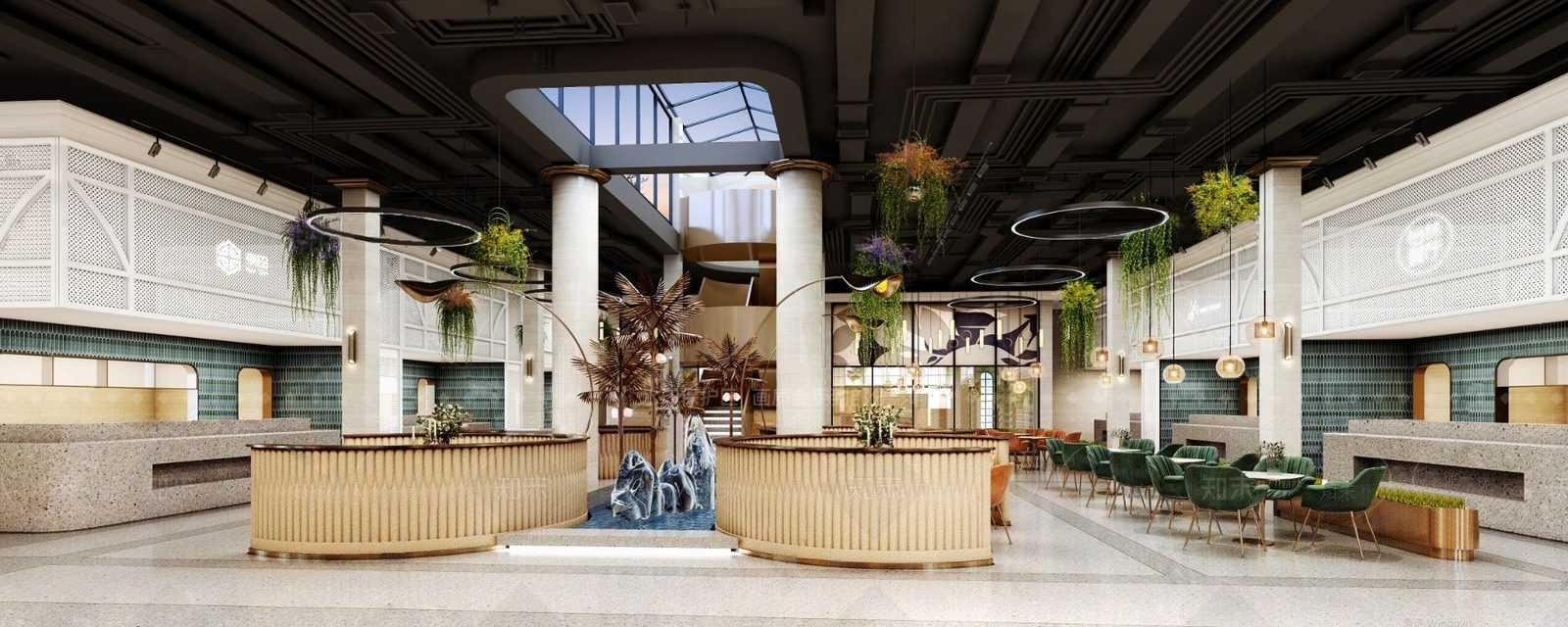 现代快餐厅3D模型下载【ID:998281099】