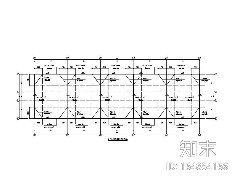 食用菌钢架大棚结构施工图2018(含建筑电气)cad施工图下载【ID:164884166】