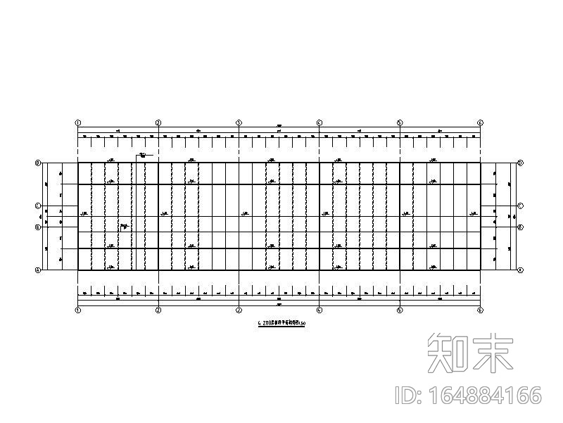 食用菌钢架大棚结构施工图2018(含建筑电气)cad施工图下载【ID:164884166】