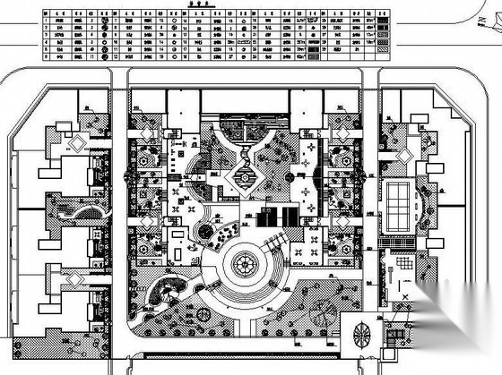 珠海某小区园林广场景观设计施工图施工图下载【ID:161016128】