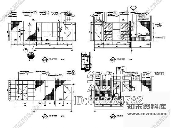 图块/节点洗浴VIP房详图Ⅱcad施工图下载【ID:832264762】