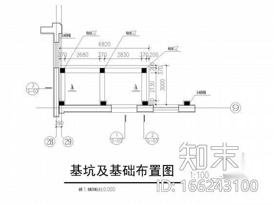 教学楼外挂电梯改造结构施工图cad施工图下载【ID:166243100】