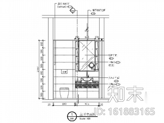 [浙江]欧式品质商务酒店客房样板间室内施工图（含效果图...cad施工图下载【ID:161883165】