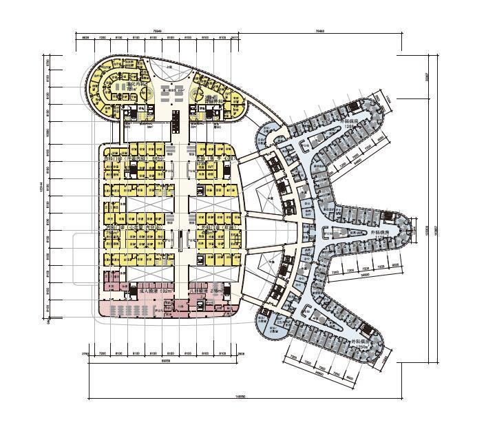 [深圳]现代综合医院建筑设计方案文本cad施工图下载【ID:151582182】