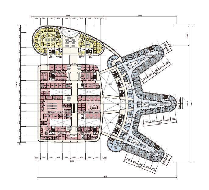 [深圳]现代综合医院建筑设计方案文本cad施工图下载【ID:151582182】