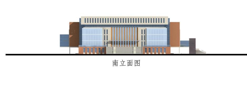 [山西]现代风格玻璃廊道60班初高中学校建筑设计方案文...cad施工图下载【ID:168306123】