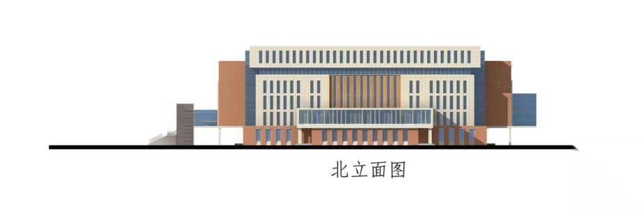 [山西]现代风格玻璃廊道60班初高中学校建筑设计方案文...cad施工图下载【ID:168306123】