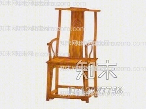 圈椅363D模型下载【ID:12087758】