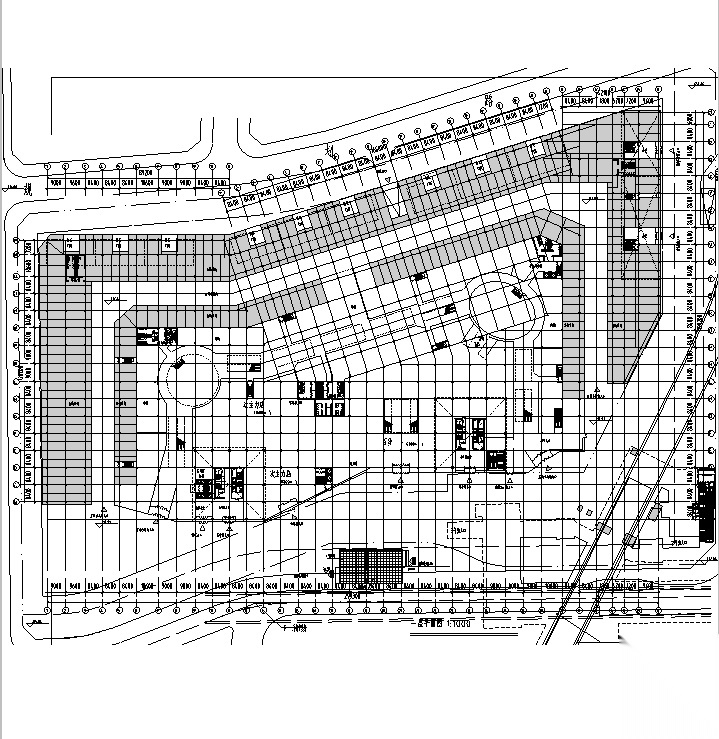 [河北]高层现代风格万达项目建筑施工图（含多个项目）施工图下载【ID:151642124】