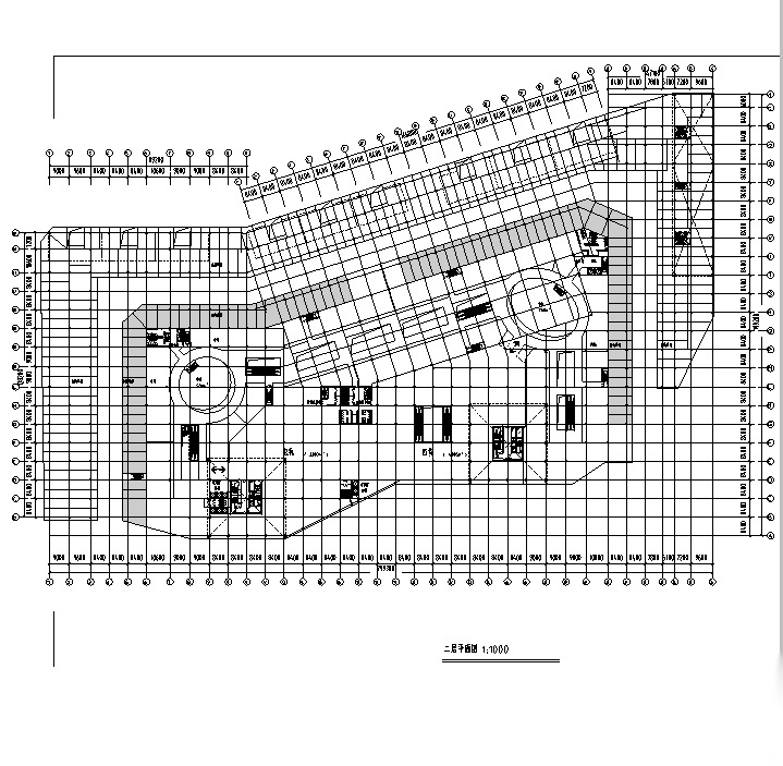 [河北]高层现代风格万达项目建筑施工图（含多个项目）施工图下载【ID:151642124】