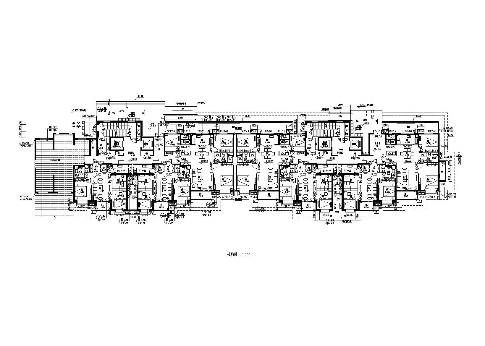 [西安]32层剪力墙结构住宅楼建筑施工图施工图下载【ID:167911149】