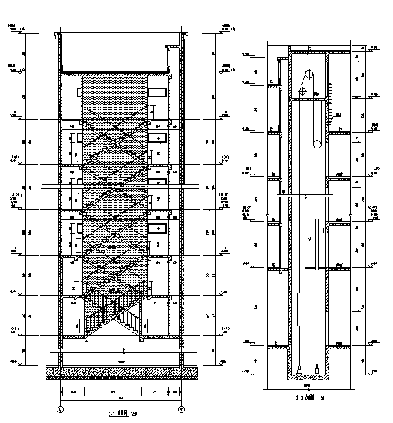 [西安]32层剪力墙结构住宅楼建筑施工图cad施工图下载【ID:149862127】