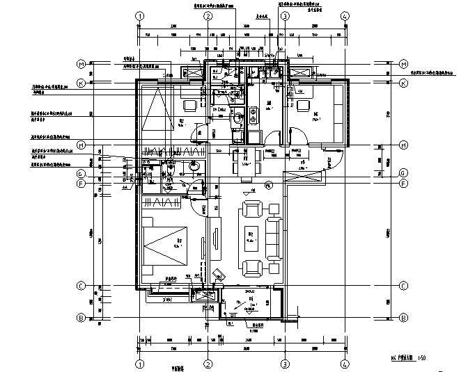 [西安]32层剪力墙结构住宅楼建筑施工图施工图下载【ID:167911149】