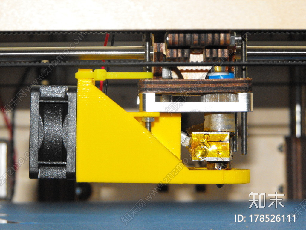 容易打印的40mmUltimaker风扇导流管3d打印模型下载【ID:178526111】