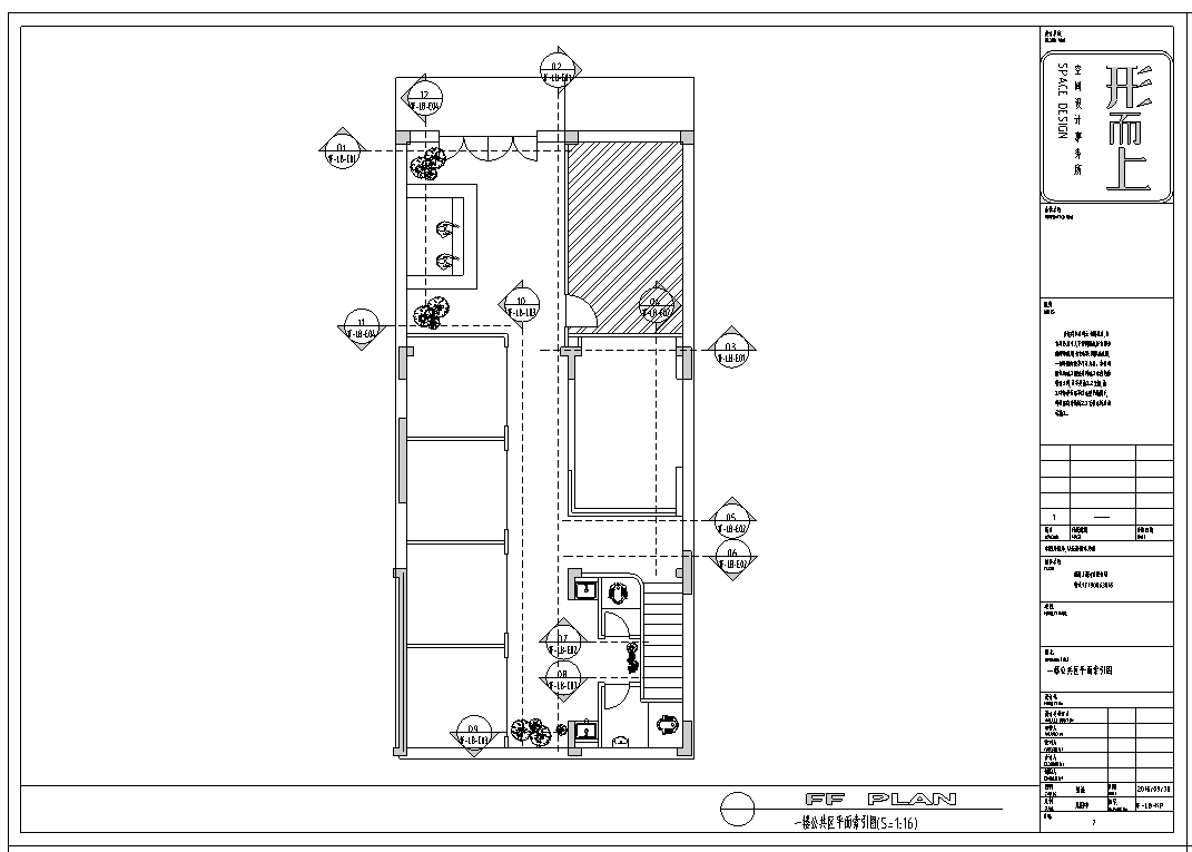 广东某烧烤吧室内设计（含67张施工图）cad施工图下载【ID:160426174】