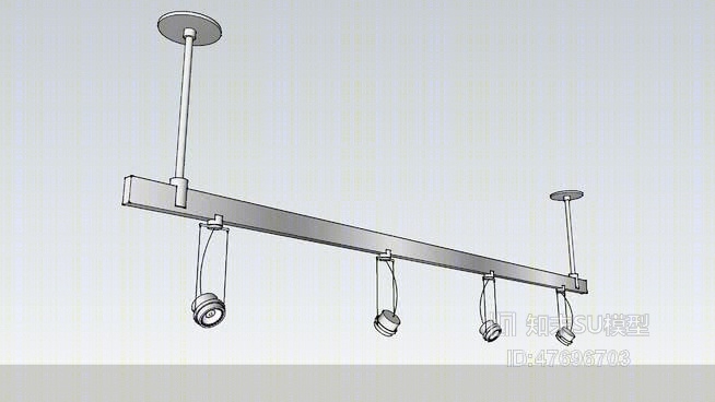 筒灯射灯SU模型下载【ID:47696703】