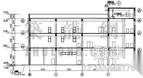 大连某购物广场建筑施工图cad施工图下载【ID:165944176】