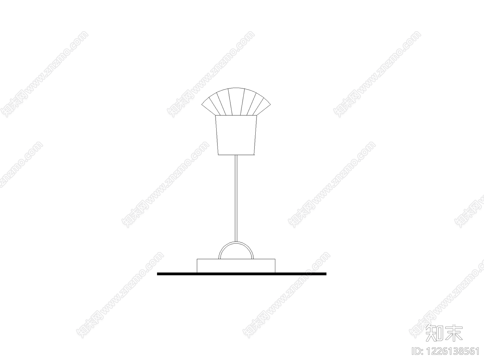 灯具图块cad施工图下载【ID:1226138561】
