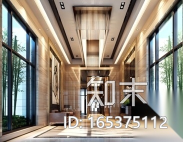 [湖南]中央商务区五星级商务酒店施工图（含效果图）cad施工图下载【ID:165375112】