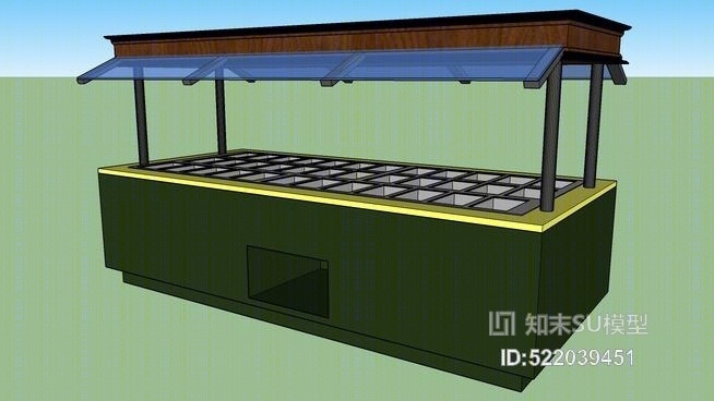 冷餐SU模型下载【ID:522039451】