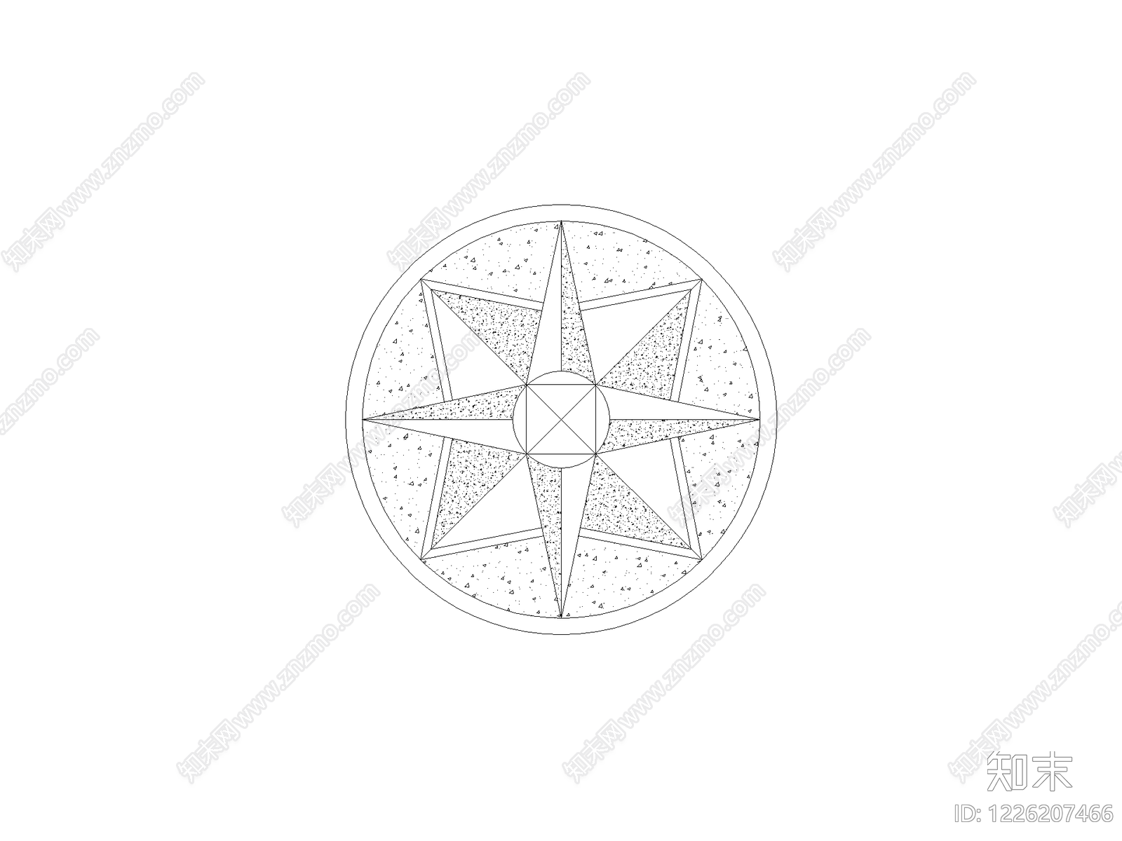 标识标牌构件CAD图纸