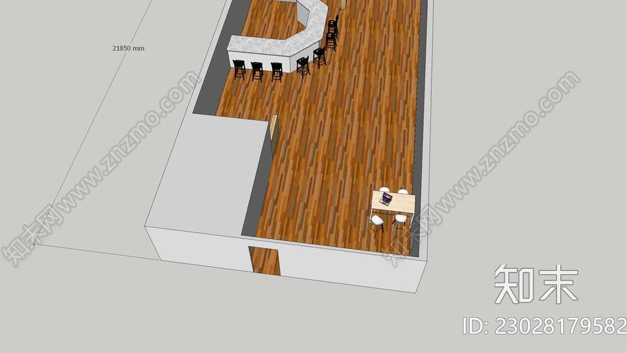 椅子和桌子SU模型下载【ID:1162062422】