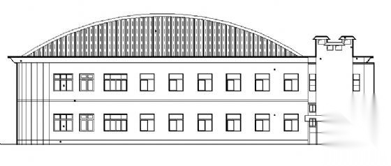 二层学校食堂建筑施工图施工图下载【ID:167526197】