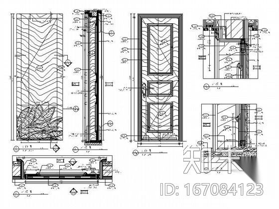 卧室施工图下载【ID:167084123】