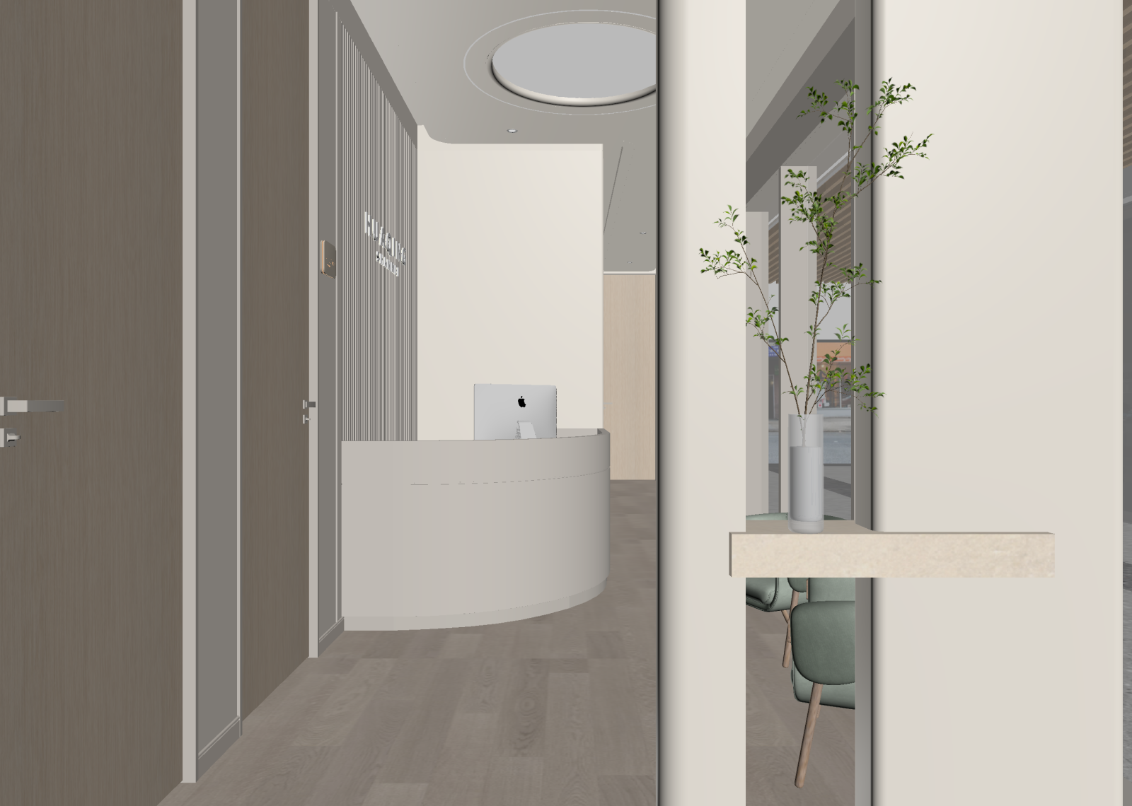 现代酒店大堂3D模型下载【ID:1215168654】