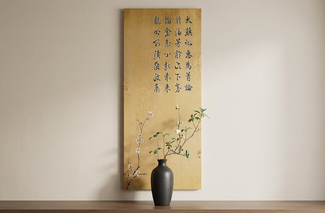 新中式字画SU模型草图