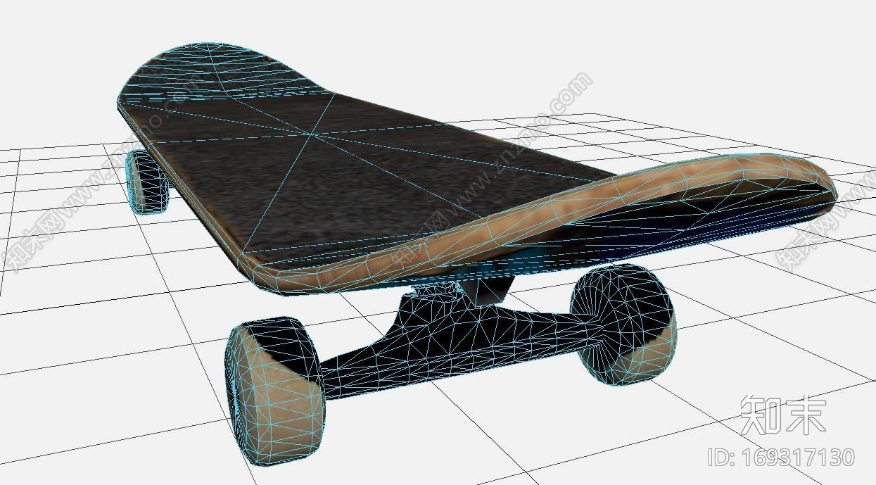 WWW滑板模型CG模型下载【ID:169317130】