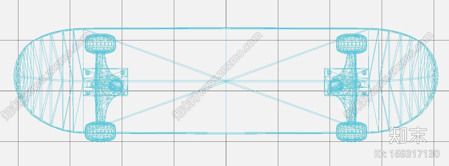 WWW滑板模型CG模型下载【ID:169317130】