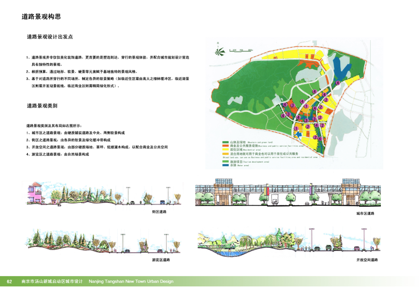 【江苏】汤山新城启动区城市概念规划设计方案文本cad施工图下载【ID:166070160】