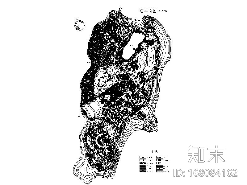 [四川]环湖小岛公园景观方案设计施工图cad施工图下载【ID:168084162】