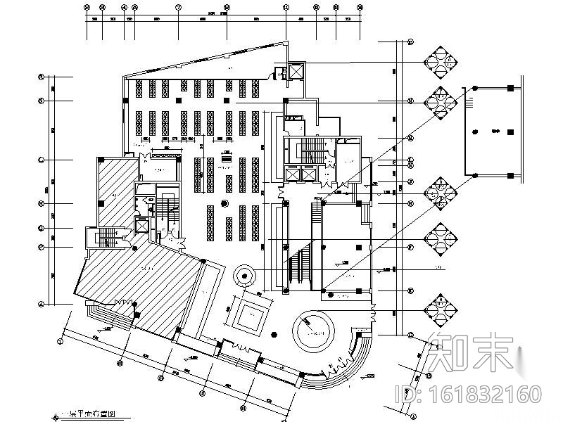 [重庆]某办公楼装饰施工图（医药公司部分）施工图下载【ID:161832160】