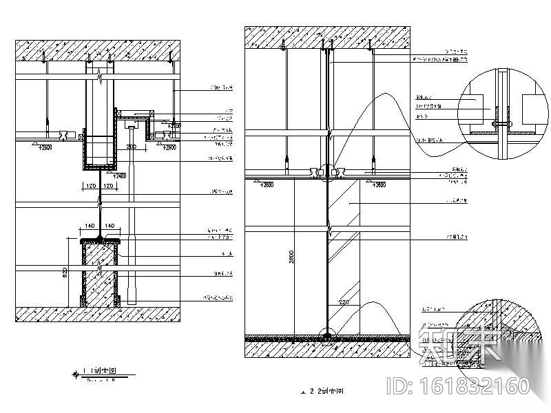 [重庆]某办公楼装饰施工图（医药公司部分）cad施工图下载【ID:161832160】