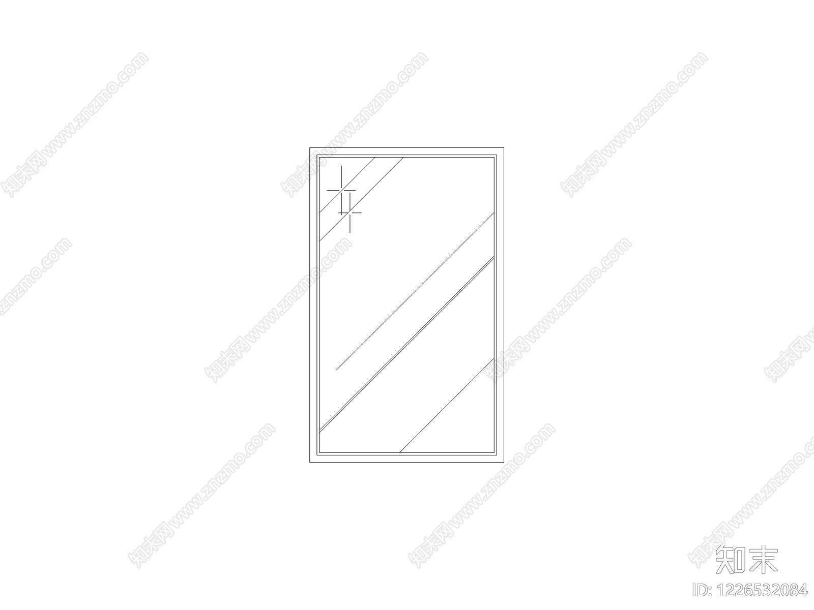 现代外窗系统CAD图纸