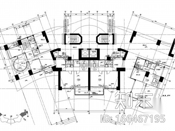 [广东]超高层住宅楼给排水消防施工图（甲级设计院cad施工图下载【ID:166467195】