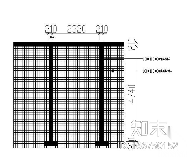 标准小料石停车场施工图cad施工图下载【ID:166750152】