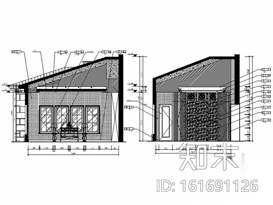 [广东]精品东南亚风格两层别墅室内装修施工图（含概念...cad施工图下载【ID:161691126】