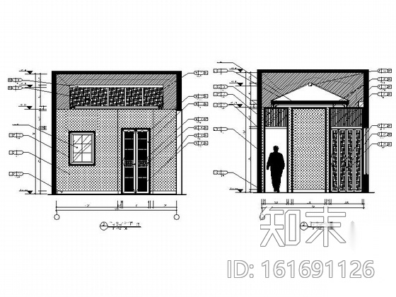 [广东]精品东南亚风格两层别墅室内装修施工图（含概念...cad施工图下载【ID:161691126】