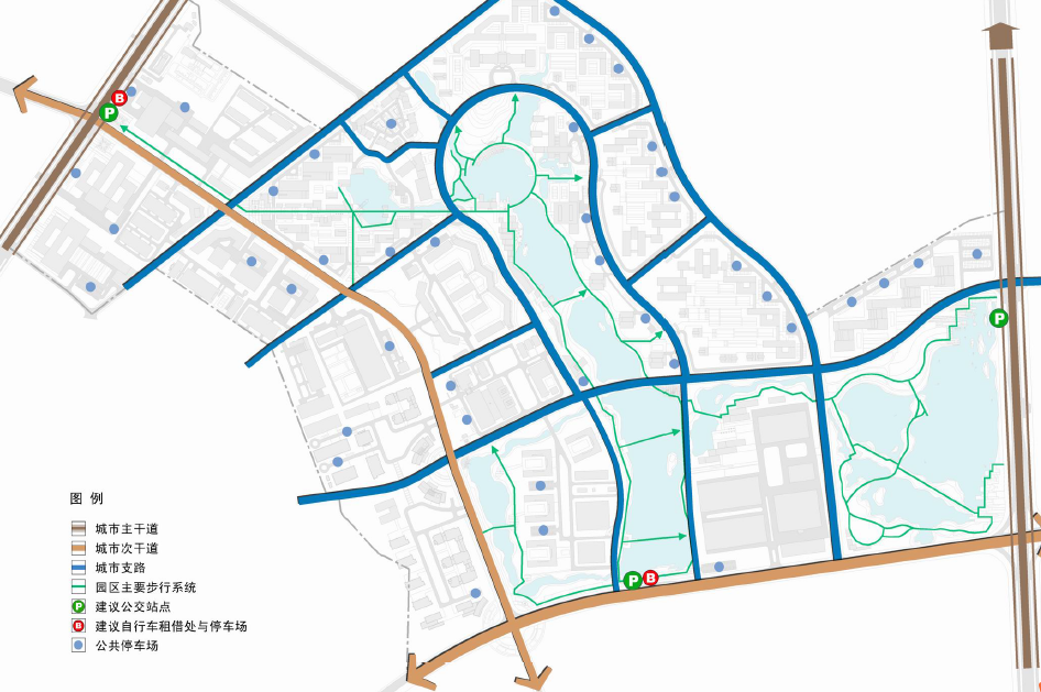 [湖北]武汉大学科技园总体规划设计方案文本cad施工图下载【ID:151714194】