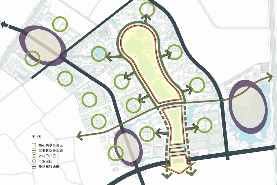 [湖北]武汉大学科技园总体规划设计方案文本cad施工图下载【ID:151714194】