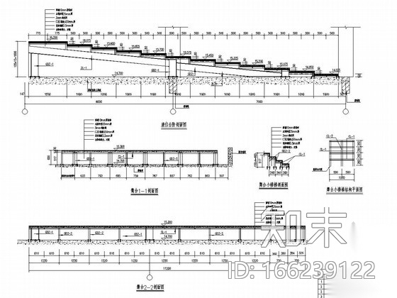 钢结构阶梯教室及舞台结构图施工图下载【ID:166239122】
